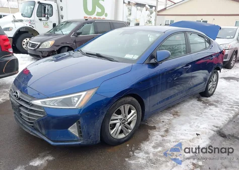 2020 Hyundai Elantra Sel z USA, uszkodzony, nr VIN 5NPD84LF2LH568789